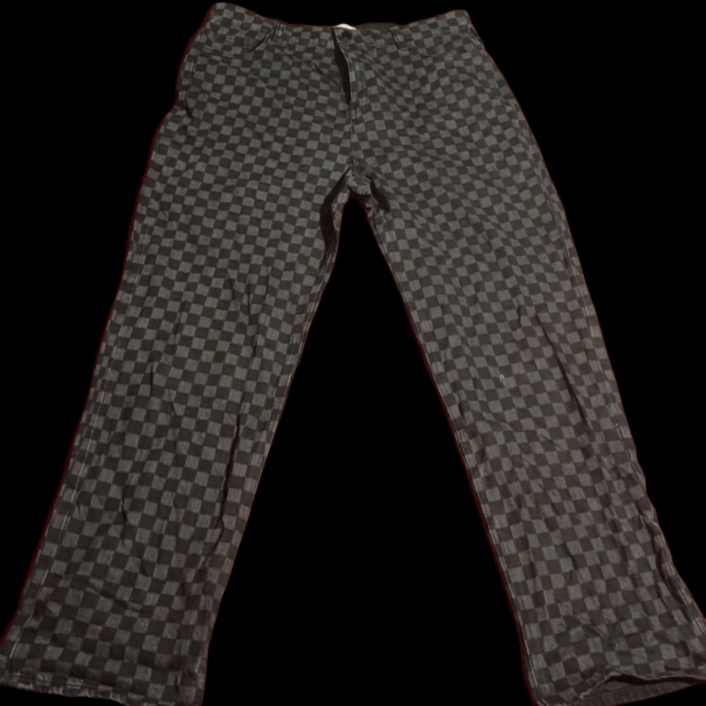 Checkerboard Jeans